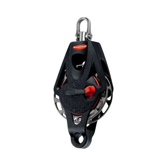 Ronstan 55mm Orbit Ratchet Block, Wirbel+Hundsfott (Auto/Manuell)